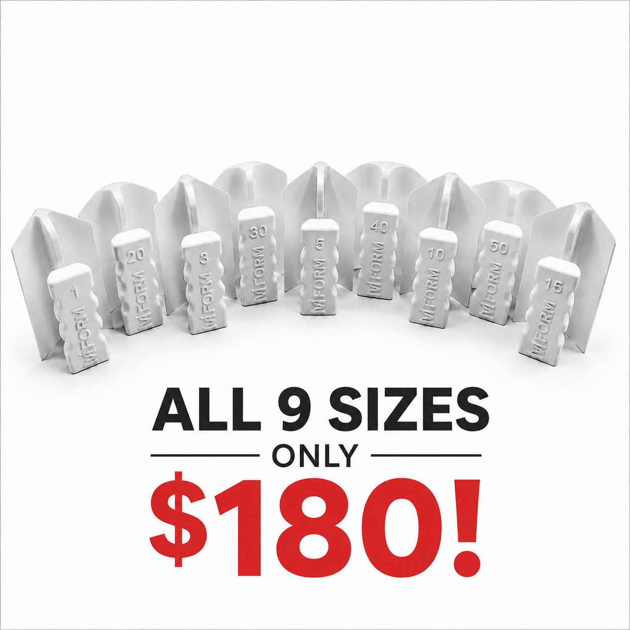 Internal Bullnose Kit - (9 pack)