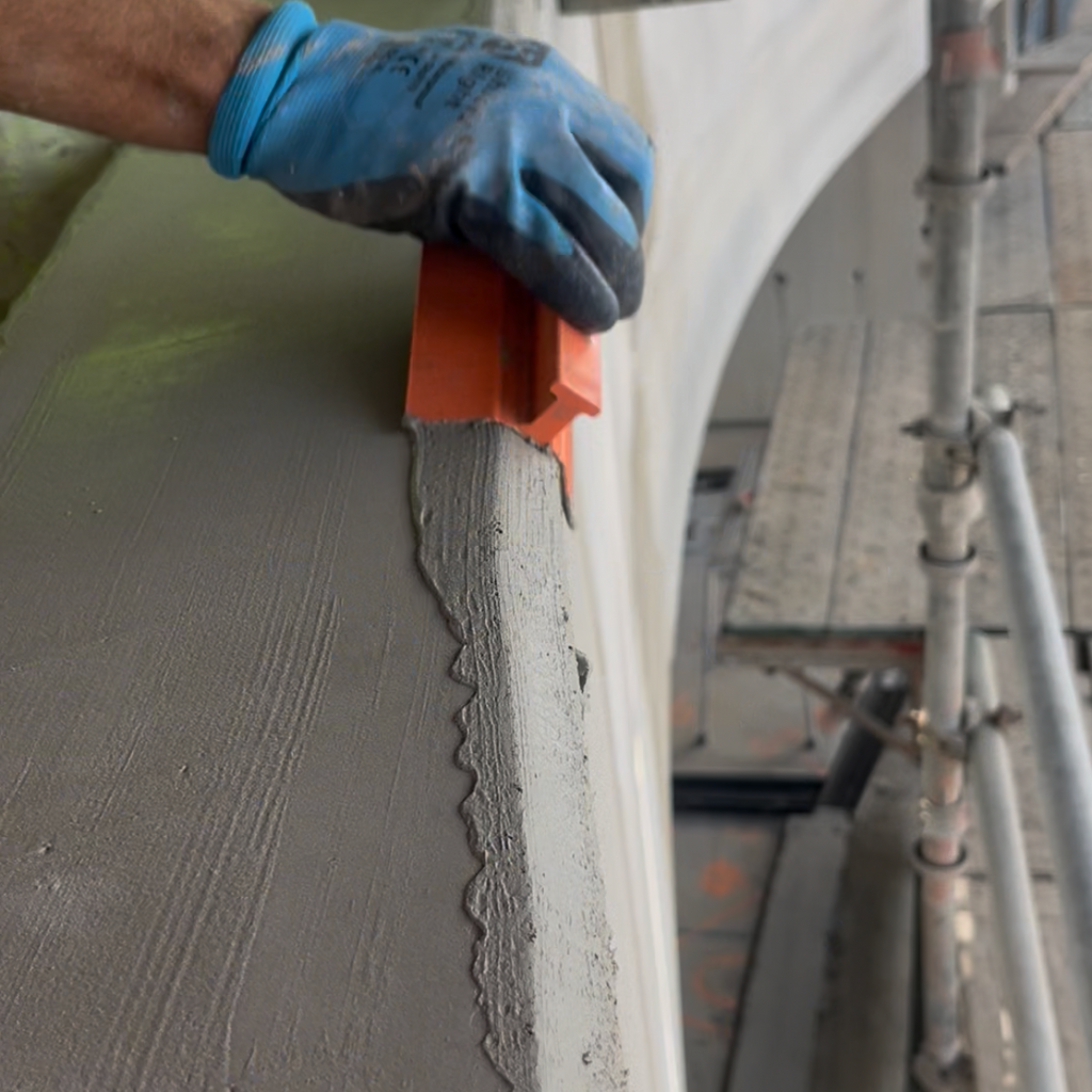 45° Concrete Fillet Nose Tool – Perfect Corner Every Time