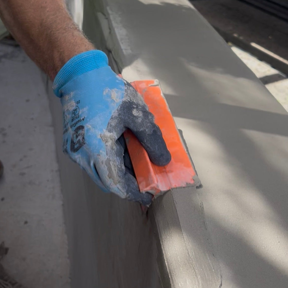 45° Concrete Fillet Nose Tool – Perfect Corner Every Time